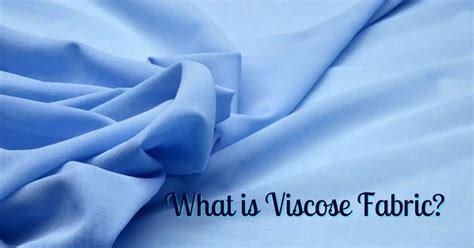  Viscose:  Textile Wonder à la Base de Vêtements Respirants et Doux comme du Coton!